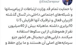 خبر خوب وزیر ارتباطات و دو نکته