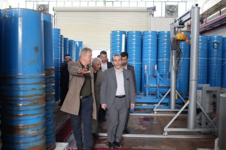  بازدید استاندار کرمانشاه از ۲ واحد صنعتی+ گزارش تصویری