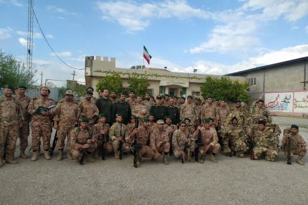 بازدید نوروزی سردار ریحانی از پایگاه‌های مرزی