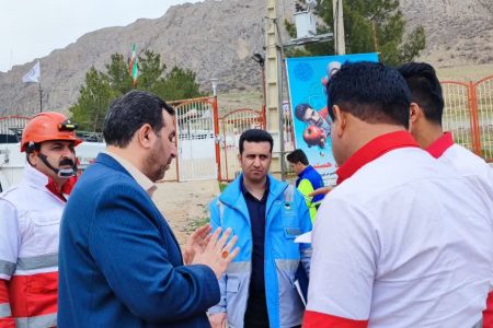تداوم سرکشی از مراکز درمانی و امداد و نجات استان کرمانشاه تا پایان نوروز