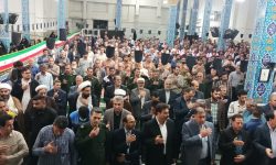 اجتماع بزرگ عزاداران اسلام آباد غربی در پی شهادت رییس جمهور و همراهانش