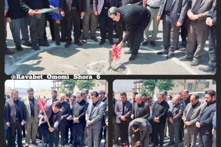 کلنگ زنی آسفالت توسط شهرداری و شورای شهر بروجرد!!!