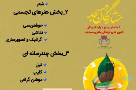 نخستین عهدواره شهدای کانون های فرهنگی هنری مساجد