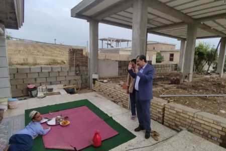 آقا مصطفی خانه دار می شود