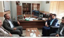 دیدار مدیرعامل پست بانک استان و هیات همراه با مدیر کل دفتر امور روستایی استانداری کرمانشاه