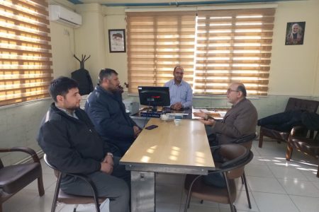 نشست هم اندیشی مشاور و نماینده  تهران در مجلس با رییس دانشگاه پیام نور پردیس استان تهران