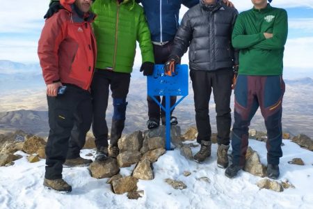 صعود گروه کوهنوردی برق منطقه‌ای غرب به ارتفاعات دالاخانی و سهیل سنقر