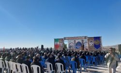 تشییع وتدفین پیکر پاک شهید گمنام در قصرشیرین