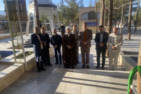 آغاز برنامه های سفر سه روزه رییس سازمان بسیج حقوق دانان کشور به استان خراسان جنوبی با ادای احترام به مقام والای شهیدان در مزار شهدای بیرجند