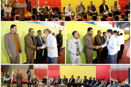 آیین آزادی تعدادی از زندانیان معسر در زندان بیرجند با حضور رییس سازمان بسیج حقوق دانان کشور