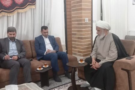 دیدار رئیس سازمان بسیج حقوق دانان کشور با حضرت آیت الله عباس کعبی در قم