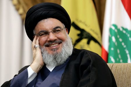 بزرگداشت شهید سید حسن نصرالله در مسجد جامع خرمشهر