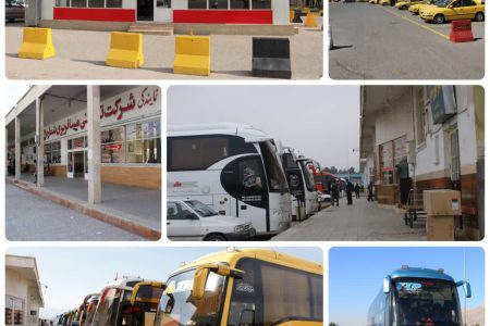 آماده‌باش ناوگان حمل و نقل برون‌شهری کرمانشاه برای سفرهای نوروزی