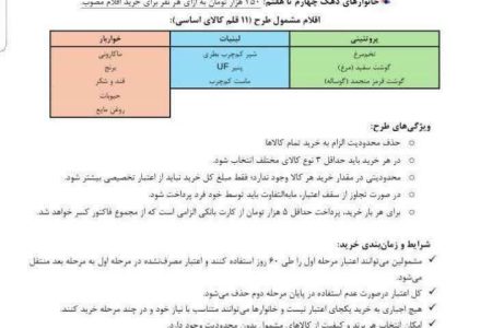 ۵۷۰ هزار خانوار کرمانشاهی «کالابرگ» الکترونیکی می‌گیرند+ اطلاعیه