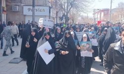 حضور حماسی تمدن سازان جوان در راهپیمایی روز قدس کرمانشاه