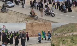 حضور مسئولانه ۱۴۰هنرمند از کانون های بسیج هنرمندان استان کرمانشاه در یادواره عملیات غرورآفرین بازی دراز