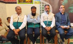 مددجویان اردوگاه حرفه آموزی وکاردرمانی در کرمانشاه میهمان پرچم متبرک آستان قدس رضوی شدند