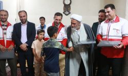 با حضور مدیران هلال احمر و بهزیستی استان در خانه ایتام کرمانشاه؛ نمایش زیبایی از مهربانی و توجه اجتماعی در سایه ولایت علوی خلق شد