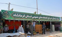 برپایی ۸ موکب فرهنگی کتابخانههای عمومی کرمانشاه در مسیر زائران اربعین