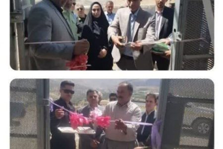 افتتاح دو دکل مخابراتی جدید در منطقه کرمانشاه به مناسبت هفته دولت
