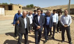 بازدید مدیرکل بنیاد مسکن انقلاب اسلامی استان کرمانشاه از پروژه در حال اجرای روستای دهنو دهستان چشمه کبود بخش مرکزی هرسین