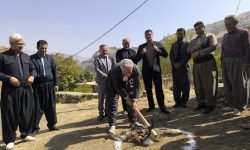 آغاز ساخت نخستین اقامتگاه بوم گردی روستای دشه پاوه