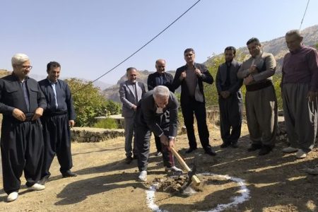 آغاز ساخت نخستین اقامتگاه بوم گردی روستای دشه پاوه
