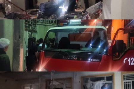 یک مصدوم بر اثر انفجار منزل مسکونی در خیابان سعدی کرمانشاه