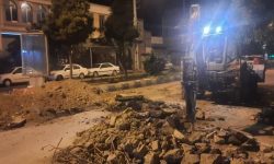 شبکه فاضلاب دو محله هرسین بازسازی شد