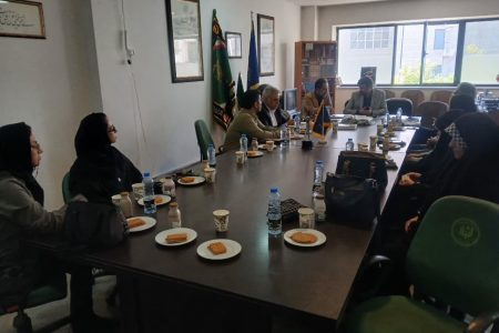 جلسه معارفه مسئولین و شورای  انجمن های هنری صنایع دستی و انجمن خوشنویسی سازمان بسیج هنرمندان استان کرمانشاه