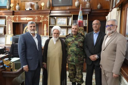 دیدار نماینده ولی‌فقیه در استان و استاندار کرمانشاه با فرمانده ارشد ارتش در غرب کشور