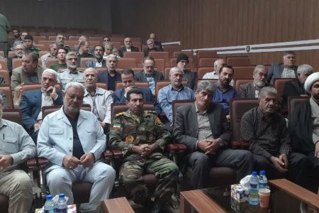 مراسم بزرگداشت شهدای عملیات عاشورا در میمک برگزار شد