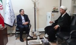 دیدار مسئول دفتر نمایندگی ولی فقیه در سپاه حضرت نبی اکرم (ص) با مسئول دفتر نظارت و بازرسی انتخابات استان کرمانشاه