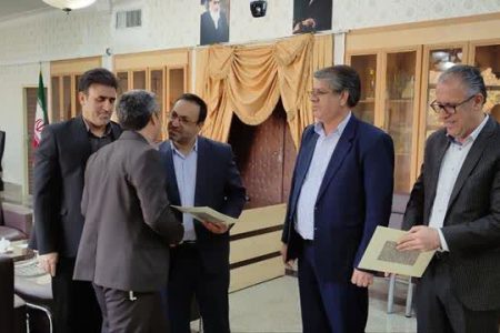 مراسم تودیع و معارفه مدیر امور منابع آب شهرستان اسلام‌آباد غرب ودالاهو برگزار شد