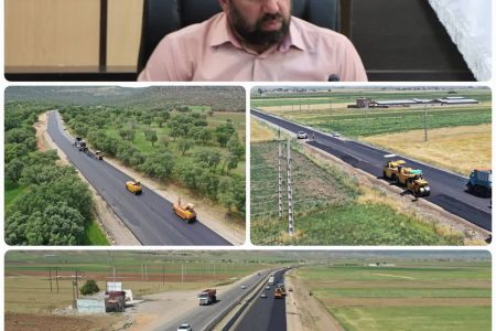 رکورد ۱۰ ساله عملیات آسفالتی در کرمانشاه شکسته شد