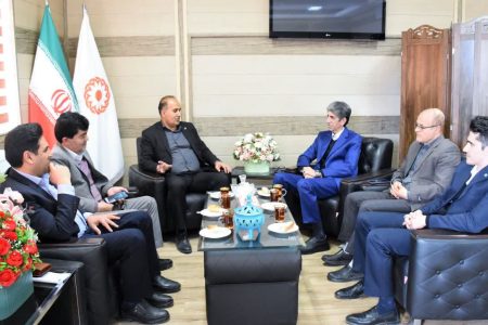 دیدار مدیر بانک توسعه تعاون استان با مدیرکل بهزیستی کرمانشاه
