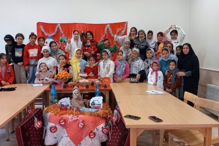 یلدا؛ پیوند کتاب، قصه و شادی در کتابخانه عمومی شهدای چهر