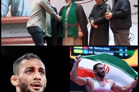 تجلیل از «امیرعلی آذرپیرا» کشتی گیر المپیک پاریس و قهرمان جهان