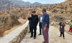 بازدید بخشدار مرکزی دزپارت از روستاهای این بخش و تأکید بر رفع مشکلات آنها