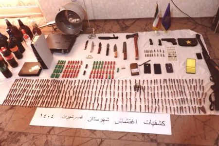 دستگیری ۲ اغتشاشگر و کشف مواد اولیه بمب‌های دست‌ساز