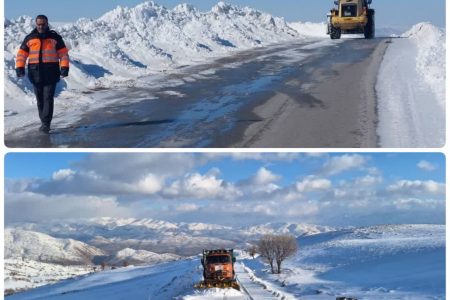 تمامی محورهای مواصلاتی استان کرمانشاه باز است