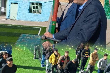 نواختن زنگ انقلاب در بخش مرکزی دزپارت