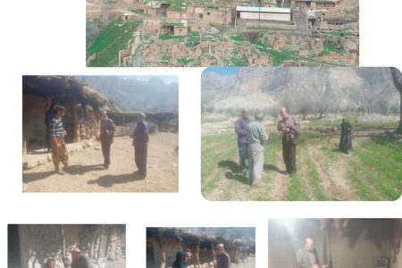 بازدید میدانی بخشدار مرکزی شهرستان دزپارت از روستا های دشت اوزر ،اوند و چهارده
