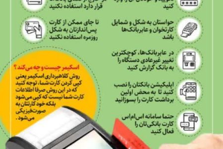 روزهای پایانی سال گرفتار اسکیمر نشوید!