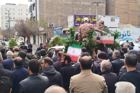 تشییع پیکر مطهر شهید والامقام بهنام عیدی