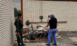 توقیف دستگاه حفاری غیرمجاز در صحنه؛ حضور مستمر پرسنل آب منطقه‌ای کرمانشاه برای حفظ منابع آبی