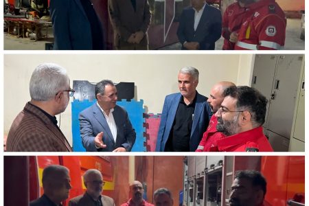 تقدیر فرماندار کرمانشاه از آتش نشانان