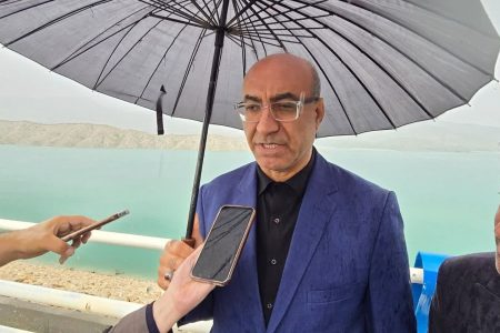 سد شرفشاه با آبگیری موفق، در آستانه افتتاح رسمی قرار دارد | ۷۰ میلیون مترمکعب آب در پشت سد ذخیره شد