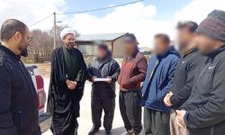 سرکشی مسئول دفتر نمایندگی ولی فقیه سپاه استان کرمانشاه از نیروهای مستقر در پایگاه های مرزی لشکر ۲۹ حضرت نبی اکرم (ص)