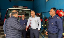 تجلیل مدیرکل ورزش و جوانان کرمانشاه از آتش‌نشانان فداکار استان